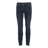 Blue Washed Denim - Dark Blue