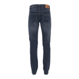 Blue Washed Denim - Dark Blue