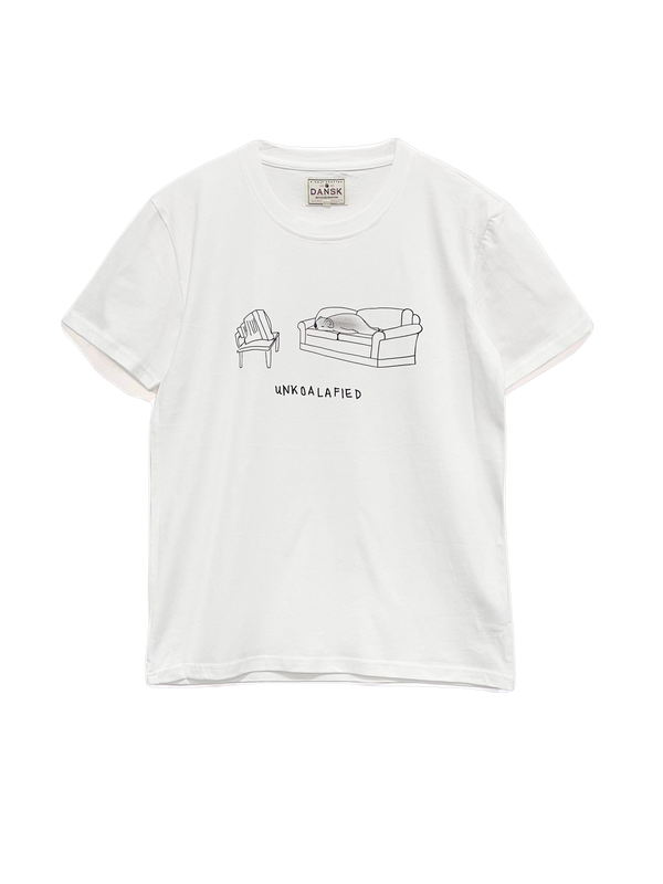 Unkoalified Tee (Økologisk Bomuld) - Off White