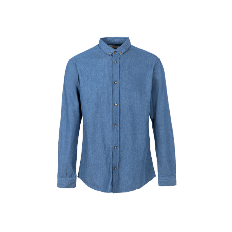 Denim Shirt - Medium Blue
