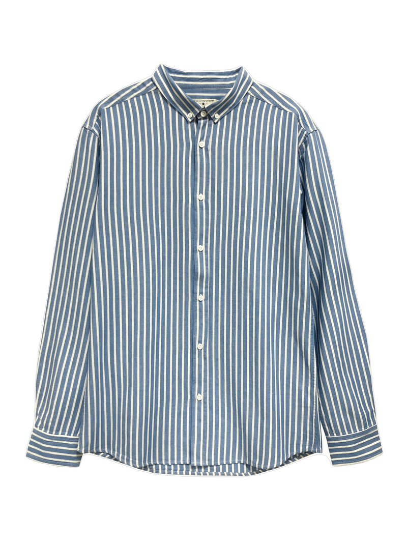Brian Stripe Shirt - Blue