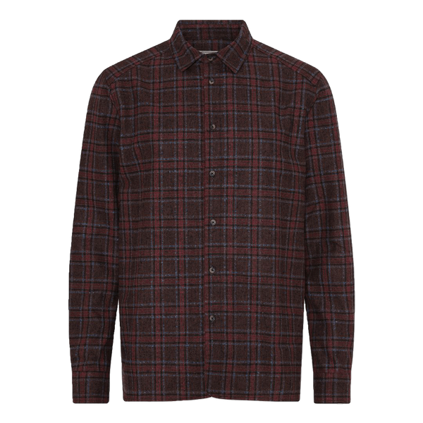 Fuji Shirt - Red Wool