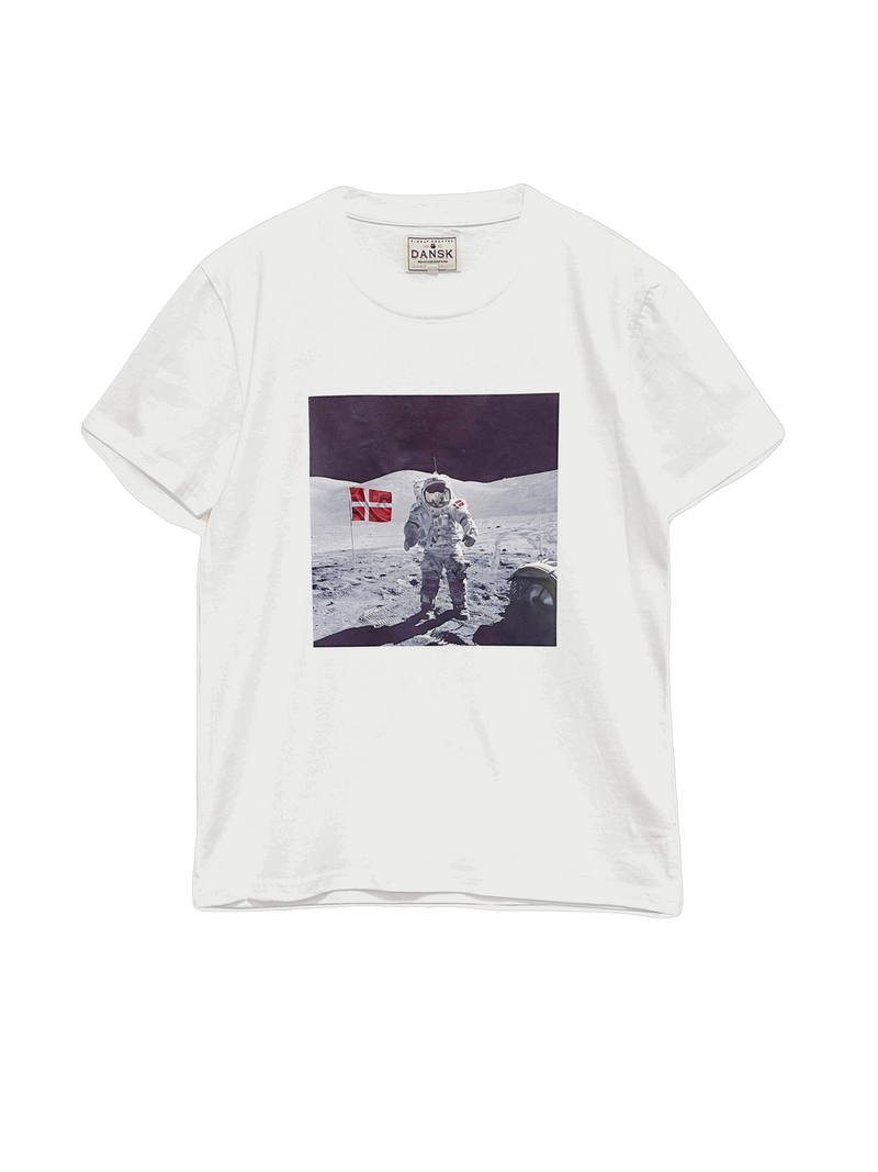 Into Space Tee (Økologisk Bomuld) - Off White