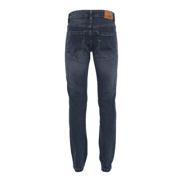 Blue Washed Denim - Dark Blue