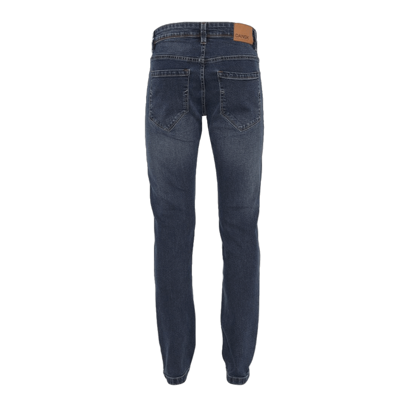 Blue Washed Denim - Dark Blue