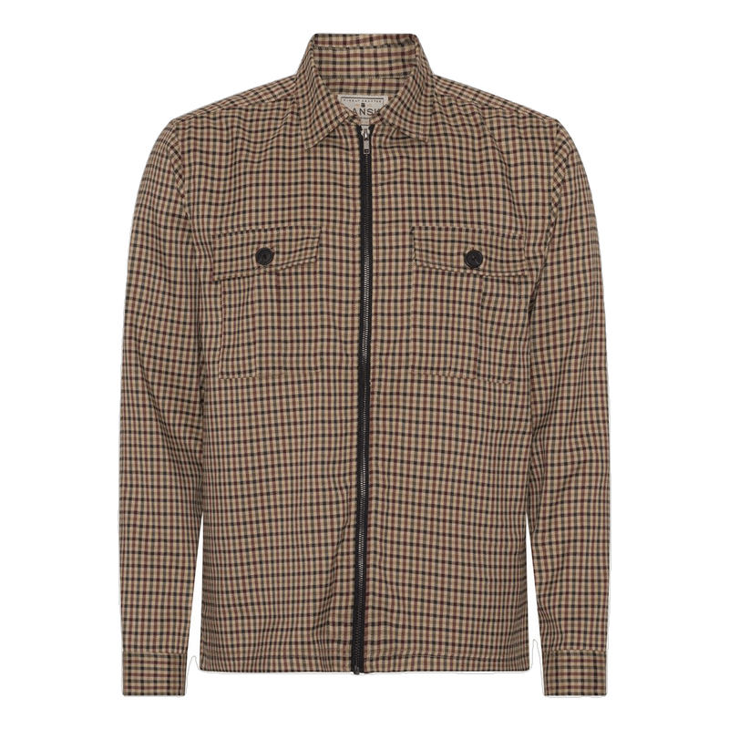 Otto Check Shirt - Brown