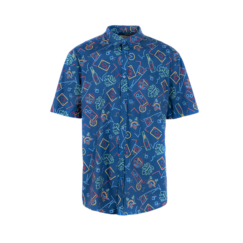 Peter Shirt Short - Medium Blue