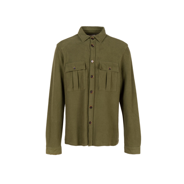 Theis Shirt Jacket - Army Green