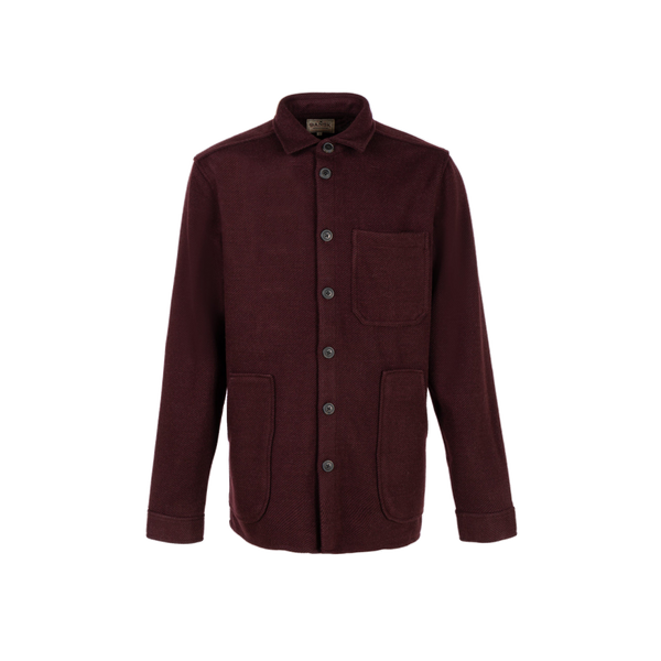 Worker Jacket - Burgundy