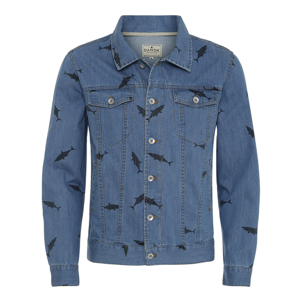 Shark Denim Jacket - Denim