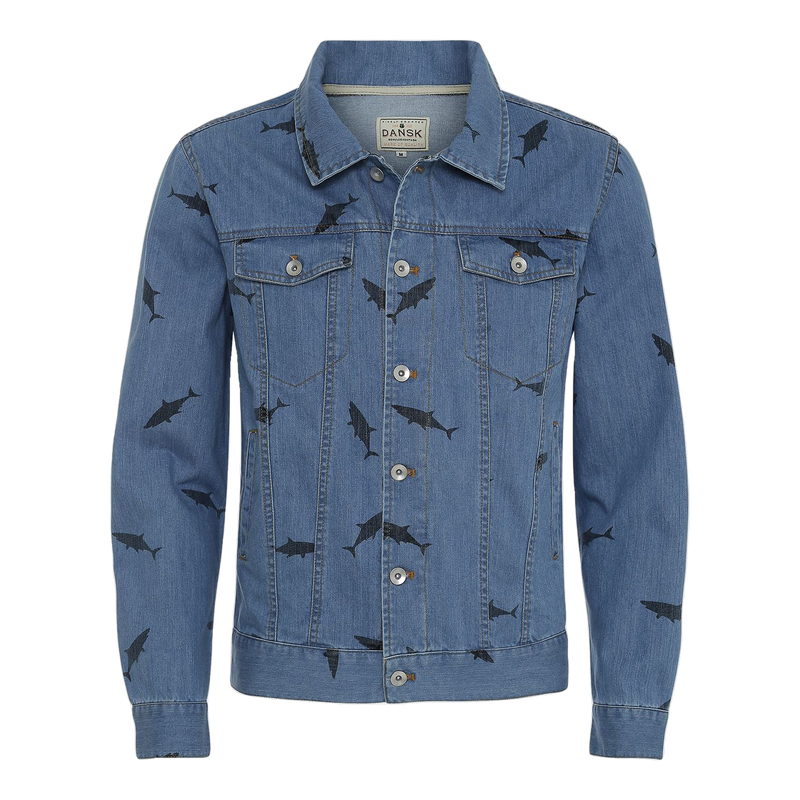 Shark Denim Jacket - Denim