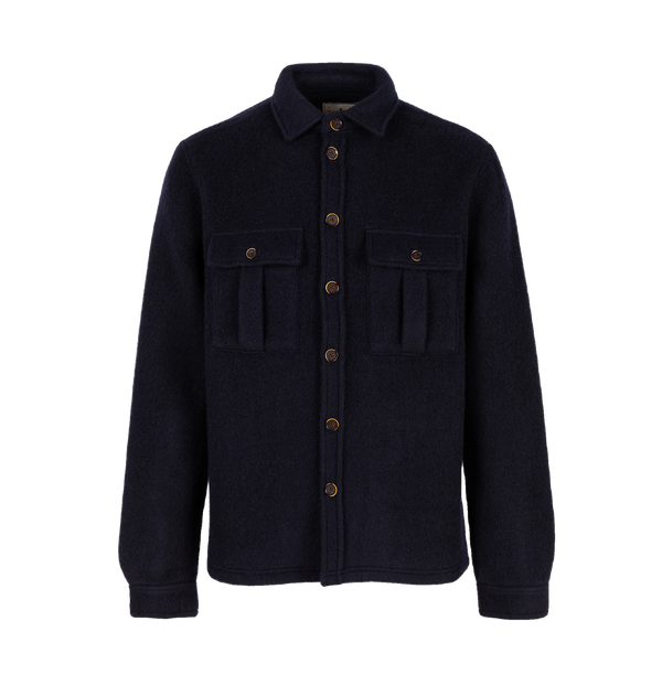 Theis Shirt Jacket - Navy