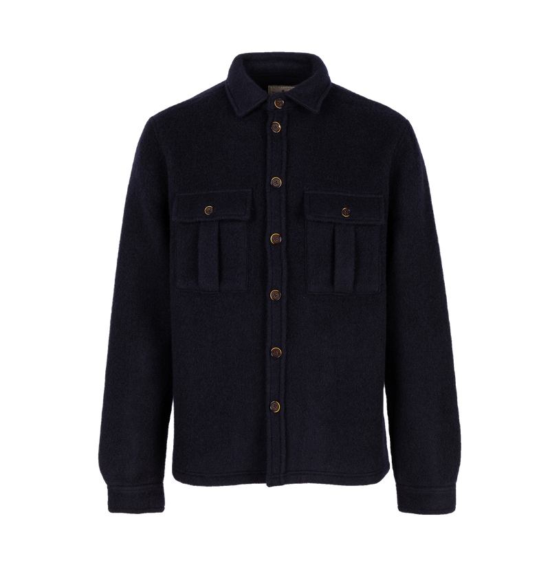 Theis Shirt Jacket - Navy
