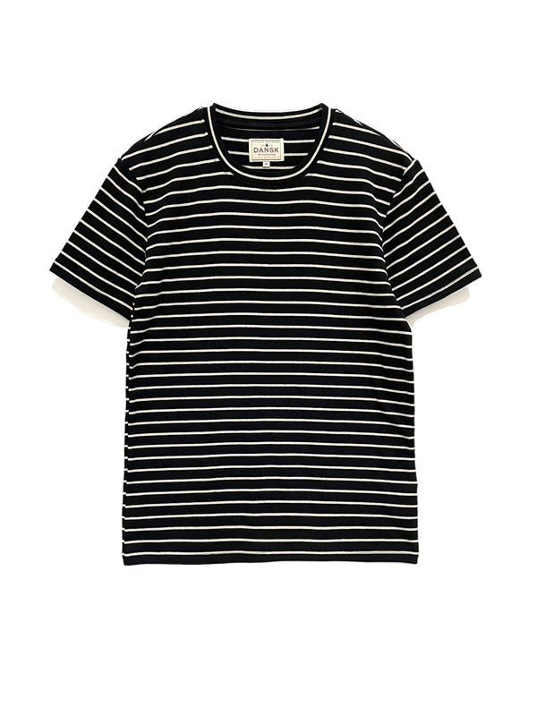 Stripe Tee - Black