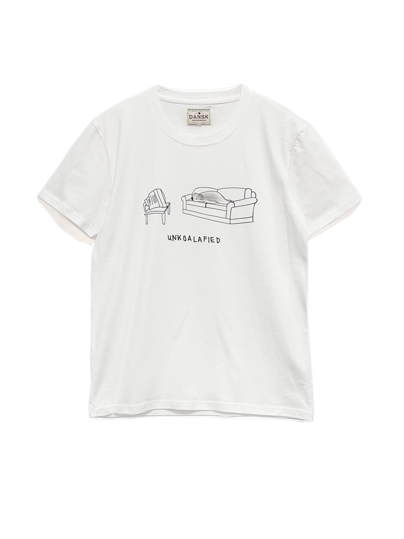 Unkoalified Tee (Økologisk Bomuld) - Off White